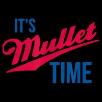 It's Mullet Time, Funny Redneck Mullet 16 in Basic Backpack