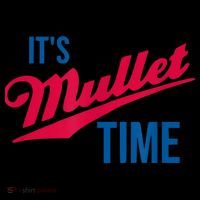 It's Mullet Time, Funny Redneck Mullet Tall Sweatshirt
