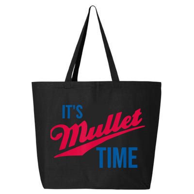It's Mullet Time, Funny Redneck Mullet 25L Jumbo Tote