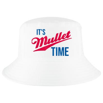 It's Mullet Time, Funny Redneck Mullet Cool Comfort Performance Bucket Hat
