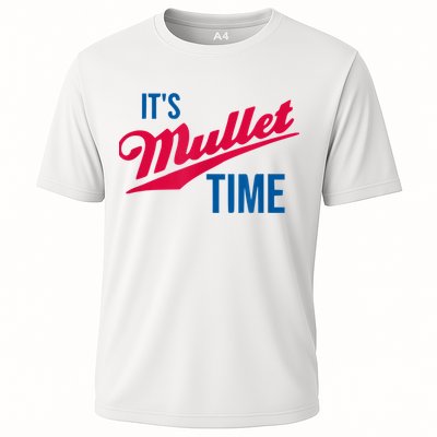 It's Mullet Time, Funny Redneck Mullet Performance Shirt