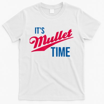 It's Mullet Time, Funny Redneck Mullet T-Shirt