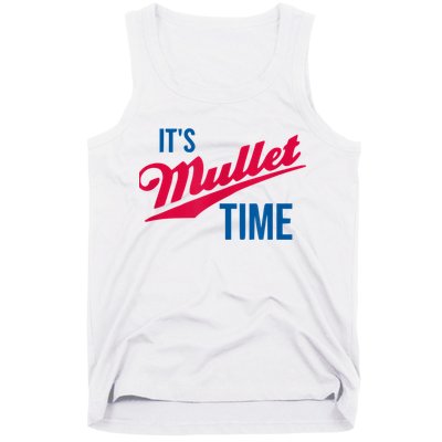 It's Mullet Time, Funny Redneck Mullet Tank Top