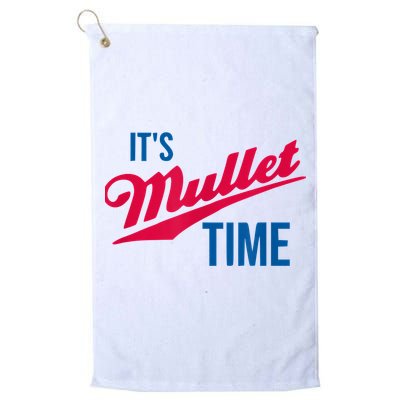 It's Mullet Time, Funny Redneck Mullet Golf Towel