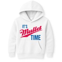 It's Mullet Time, Funny Redneck Mullet Kids Hoodie