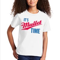 It's Mullet Time, Funny Redneck Mullet Kids T-Shirt