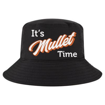 It's Mullet Time, Funny Redneck Mullet Cool Comfort Performance Bucket Hat