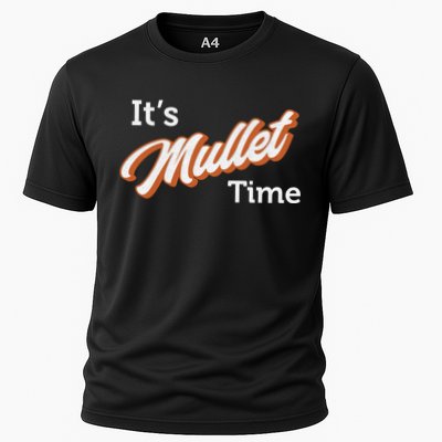 It's Mullet Time, Funny Redneck Mullet Performance Shirt