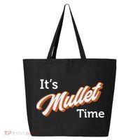 It's Mullet Time, Funny Redneck Mullet 25L Jumbo Tote