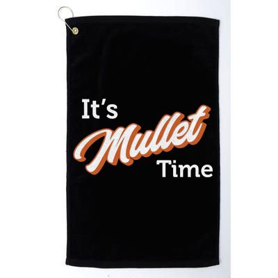 It's Mullet Time, Funny Redneck Mullet Golf Towel