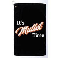 It's Mullet Time, Funny Redneck Mullet Golf Towel