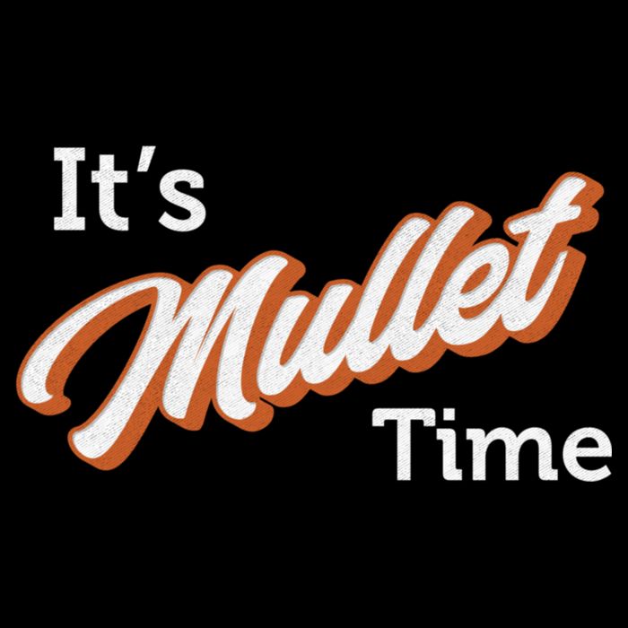It's Mullet Time, Funny Redneck Mullet Crop Top