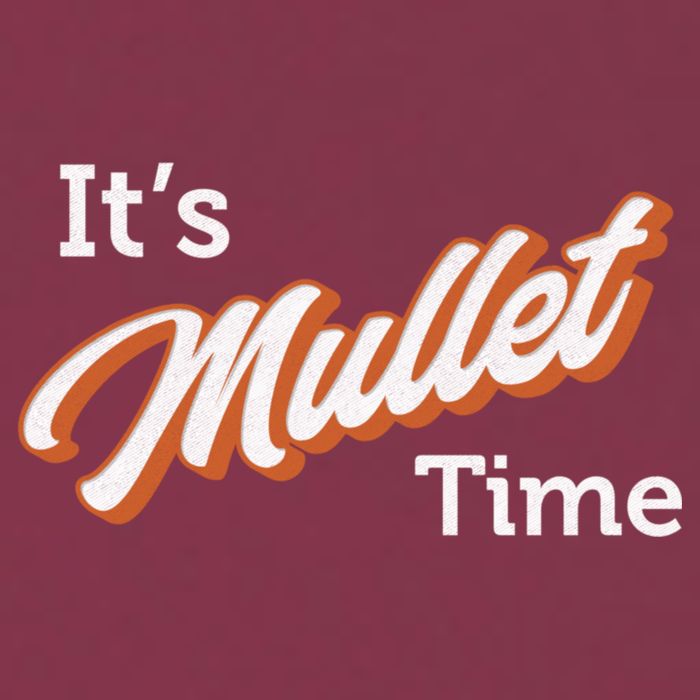 It's Mullet Time, Funny Redneck Mullet 16oz Travel Tumbler
