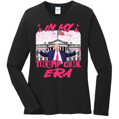 In My Trump Girl Era Ladies Long Sleeve Shirt