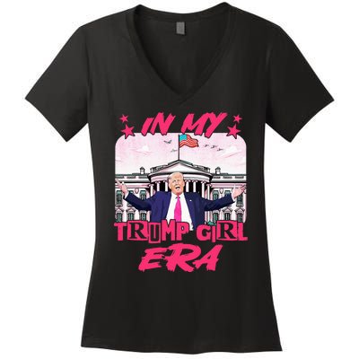 In My Trump Girl Era Women's V-Neck T-Shirt