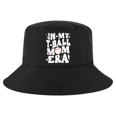 In My Tball Mom Era Baseball Mom Retro Game Day T Ball Team Gift Cool Comfort Performance Bucket Hat