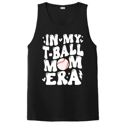 In My Tball Mom Era Baseball Mom Retro Game Day T Ball Team Gift PosiCharge Competitor Tank