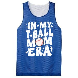 In My Tball Mom Era Baseball Mom Retro Game Day T Ball Team Gift Mesh Reversible Basketball Jersey Tank