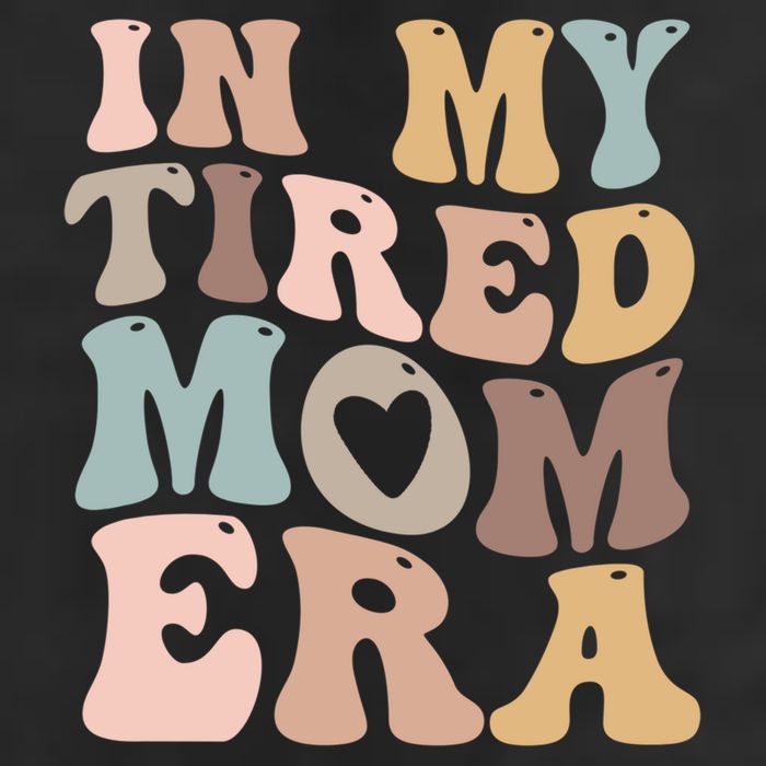 In My Tired Mom Era For Mamas Gift Adult Drive Performance Visor