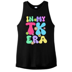 In My Tk Era Back To School First Day Of Tk Teacher Girl Gift Ladies PosiCharge Tri-Blend Wicking Tank