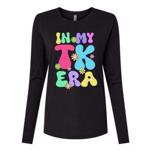 In My Tk Era Back To School First Day Of Tk Teacher Girl Gift Womens Cotton Relaxed Long Sleeve T-Shirt