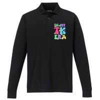 In My Tk Era Back To School First Day Of Tk Teacher Girl Gift Performance Long Sleeve Polo