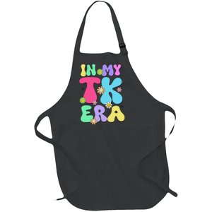 In My Tk Era Back To School First Day Of Tk Teacher Girl Gift Full-Length Apron With Pockets