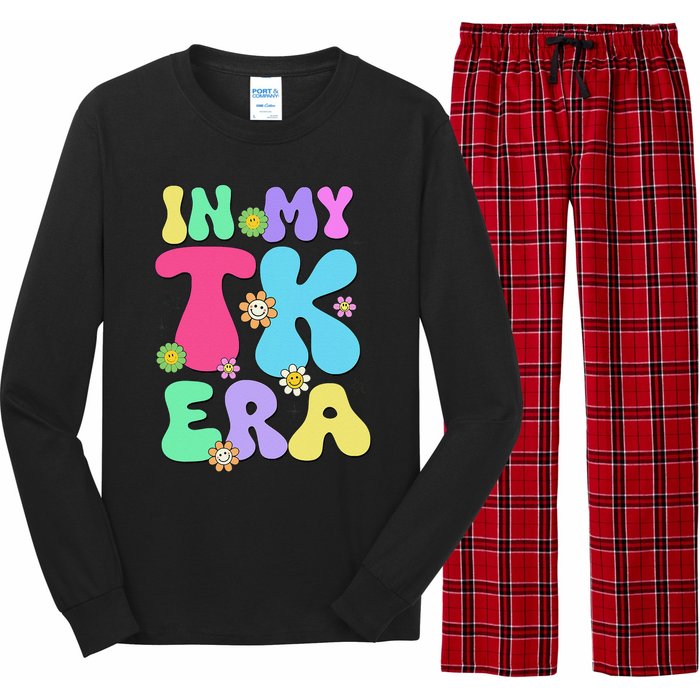 In My Tk Era Back To School First Day Of Tk Teacher Girl Gift Long Sleeve Pajama Set