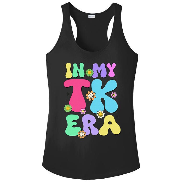 In My Tk Era Back To School First Day Of Tk Teacher Girl Gift Ladies PosiCharge Competitor Racerback Tank