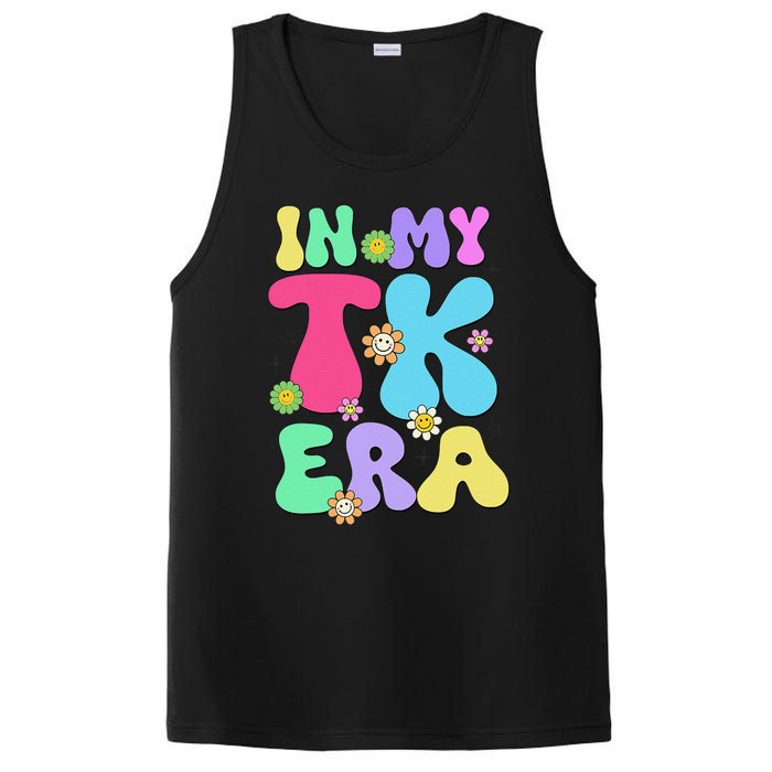 In My Tk Era Back To School First Day Of Tk Teacher Girl Gift PosiCharge Competitor Tank