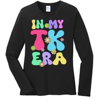 In My Tk Era Back To School First Day Of Tk Teacher Girl Gift Ladies Long Sleeve Shirt