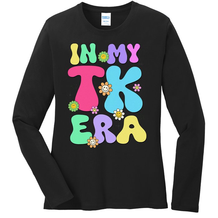 In My Tk Era Back To School First Day Of Tk Teacher Girl Gift Ladies Long Sleeve Shirt