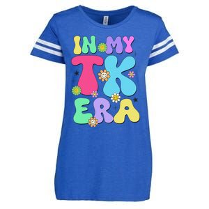 In My Tk Era Back To School First Day Of Tk Teacher Girl Gift Enza Ladies Jersey Football T-Shirt