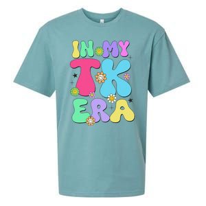 In My Tk Era Back To School First Day Of Tk Teacher Girl Gift Sueded Cloud Jersey T-Shirt