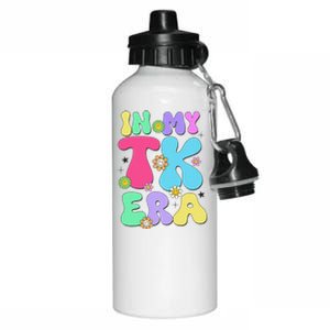 In My Tk Era Back To School First Day Of Tk Teacher Girl Gift Aluminum Water Bottle