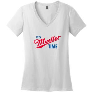 Its Mueller Time Women's V-Neck T-Shirt