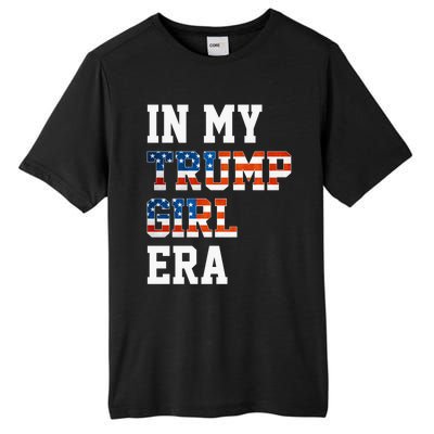 In My Trump Era Usa American Flag Trump 2024 Election Gift Tall Fusion ChromaSoft Performance T-Shirt