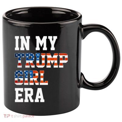 In My Trump Era Usa American Flag Trump 2024 Election Gift 11oz C Handle Ceramic Mug