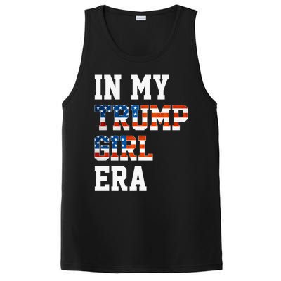 In My Trump Era Usa American Flag Trump 2024 Election Gift PosiCharge Competitor Tank