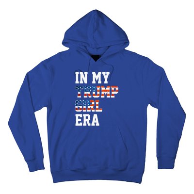 In My Trump Era Usa American Flag Trump 2024 Election Gift Hoodie