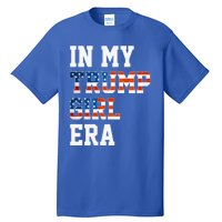 In My Trump Era Usa American Flag Trump 2024 Election Gift Tall T-Shirt