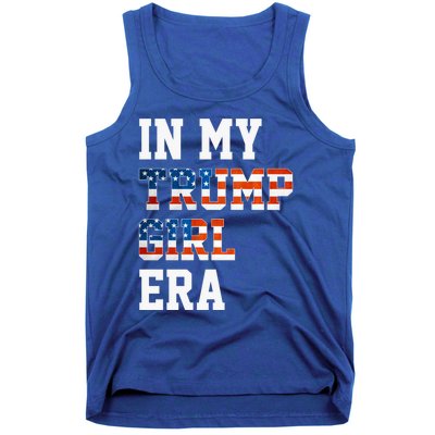 In My Trump Era Usa American Flag Trump 2024 Election Gift Tank Top