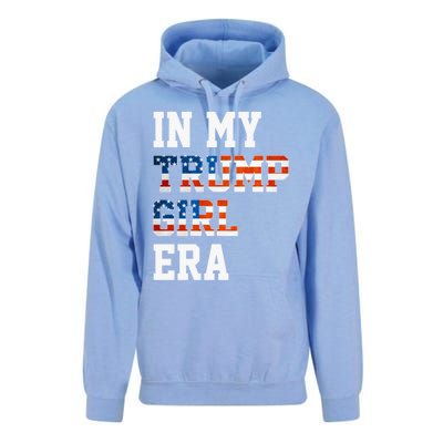 In My Trump Era Usa American Flag Trump 2024 Election Gift Unisex Surf Hoodie