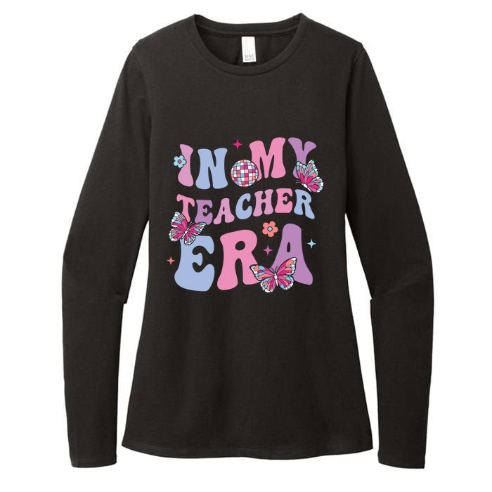 In My Teacher Era First Day Of School Back To School Womens CVC Long Sleeve Shirt