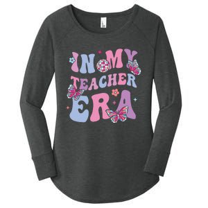 In My Teacher Era First Day Of School Back To School Women's Perfect Tri Tunic Long Sleeve Shirt