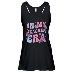 In My Teacher Era First Day Of School Back To School Ladies Essential Flowy Tank