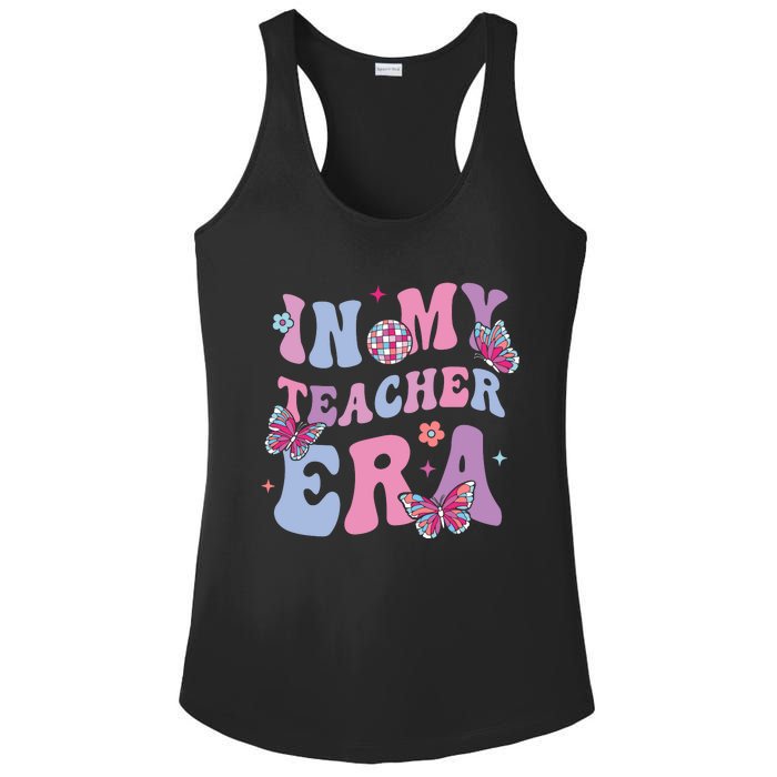 In My Teacher Era First Day Of School Back To School Ladies PosiCharge Competitor Racerback Tank