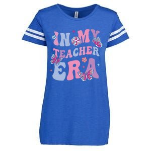 In My Teacher Era First Day Of School Back To School Enza Ladies Jersey Football T-Shirt