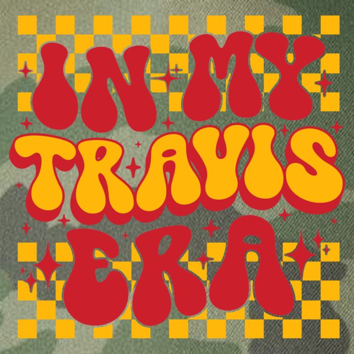 In My Travis Era Retro Groovy Legacy Tie Dye Trucker Hat