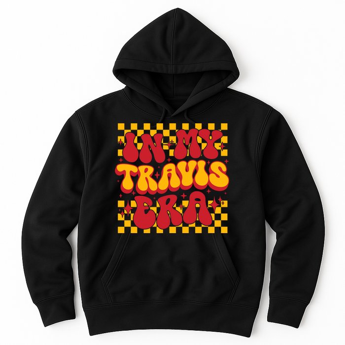 In My Travis Era Retro Groovy Hoodie